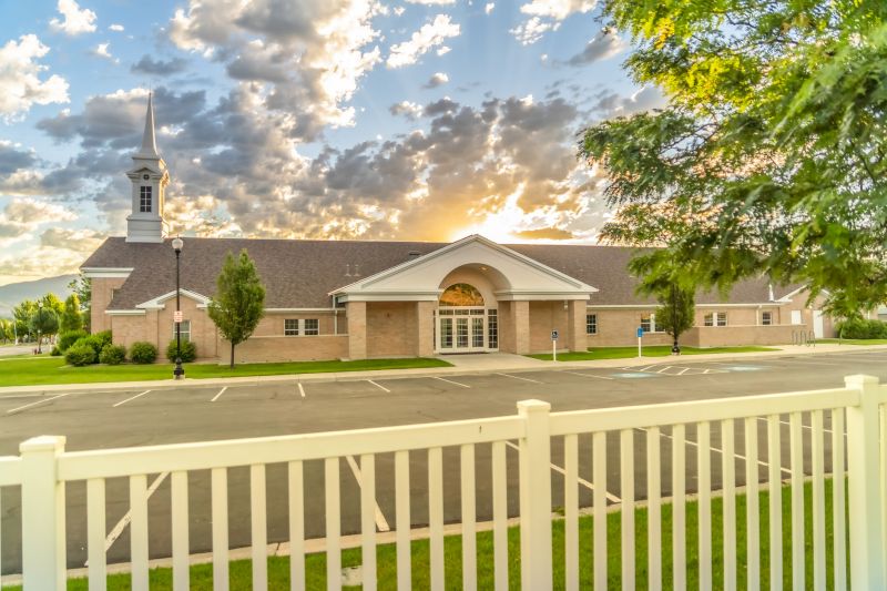 Church Parking Lot Paving