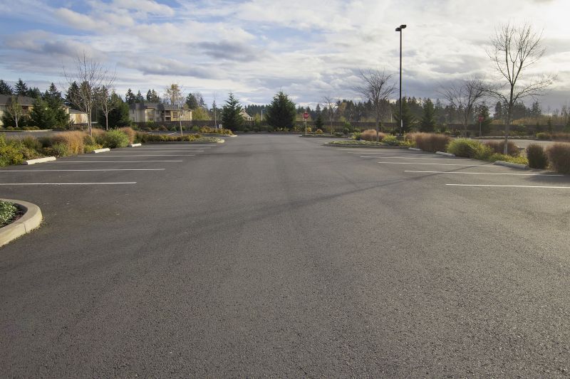 Church Parking Lot Paving in Spring