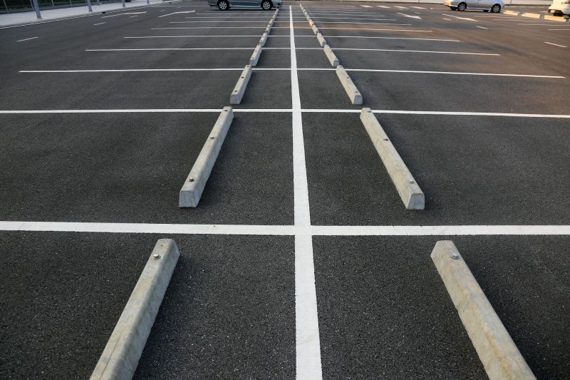 Final Parking Lot Markings